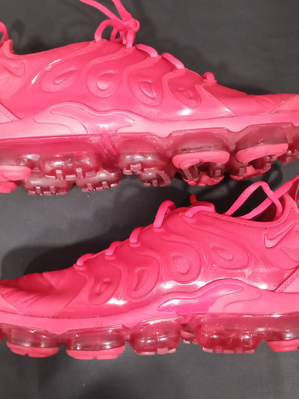 Nike Air VaporMax Plus Triple Red Athletic Sneakers